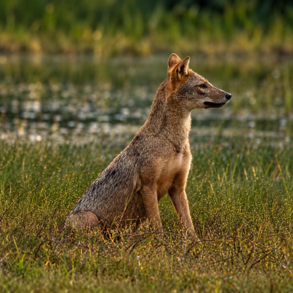Sri Lankan Jackal in Yala National Park